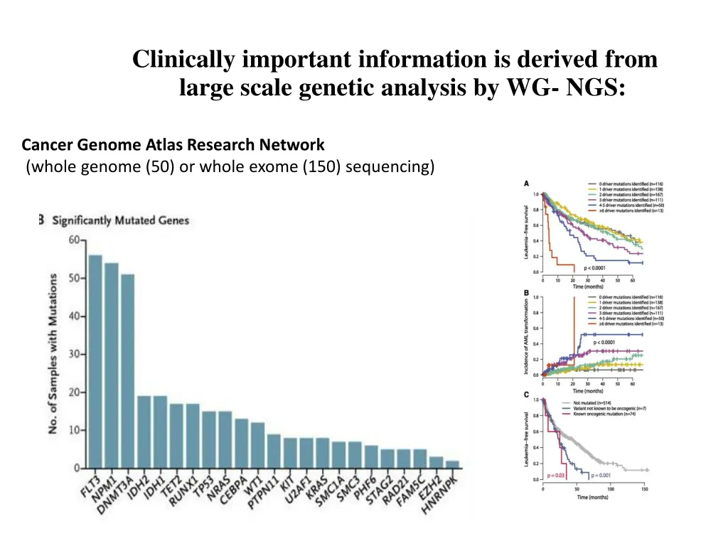 clinically important information is derived from