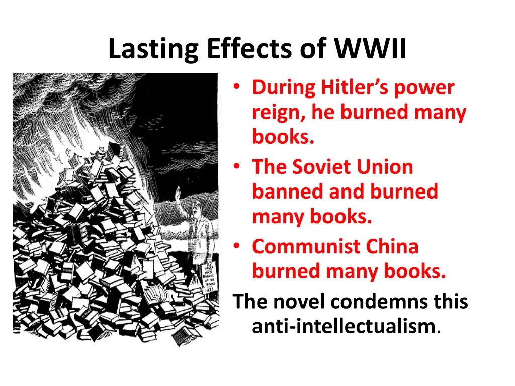 lasting effects of wwii during hitler s power