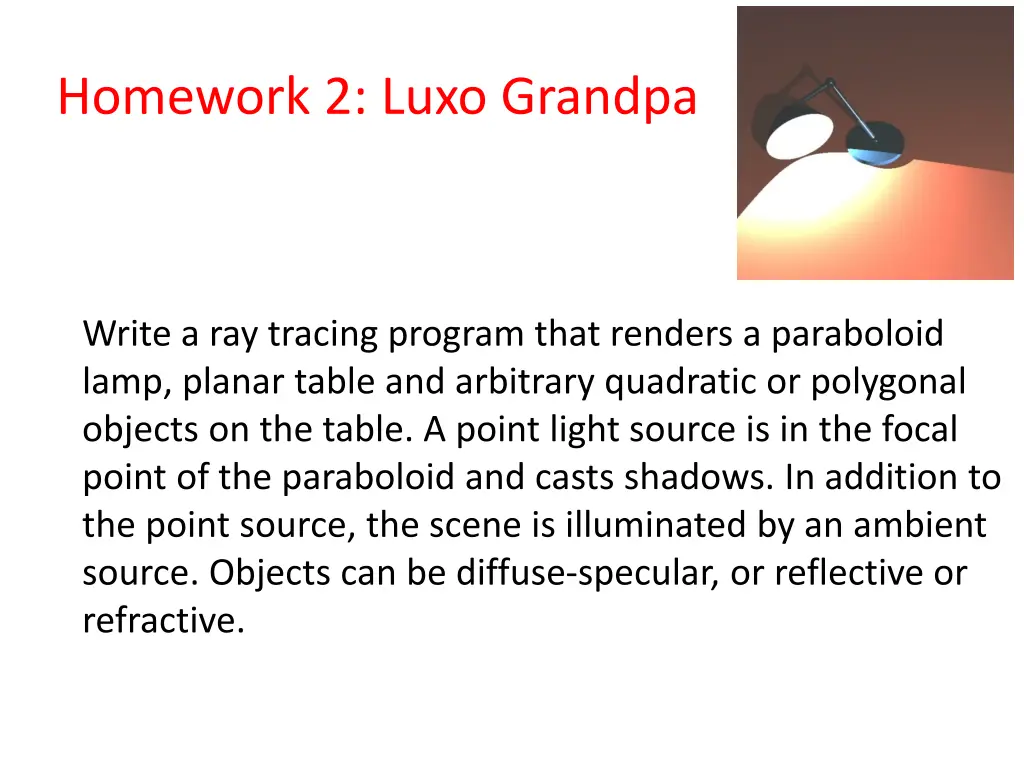 homework 2 luxo grandpa