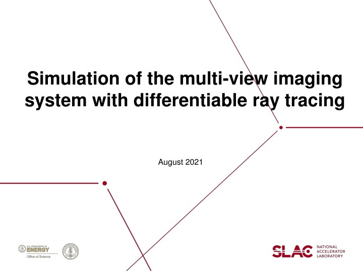 simulation of the multi view imaging system with