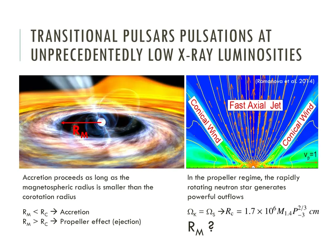 transitional pulsars pulsations 1