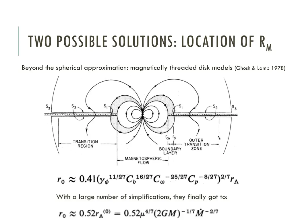 two possible solutions location of r m 1