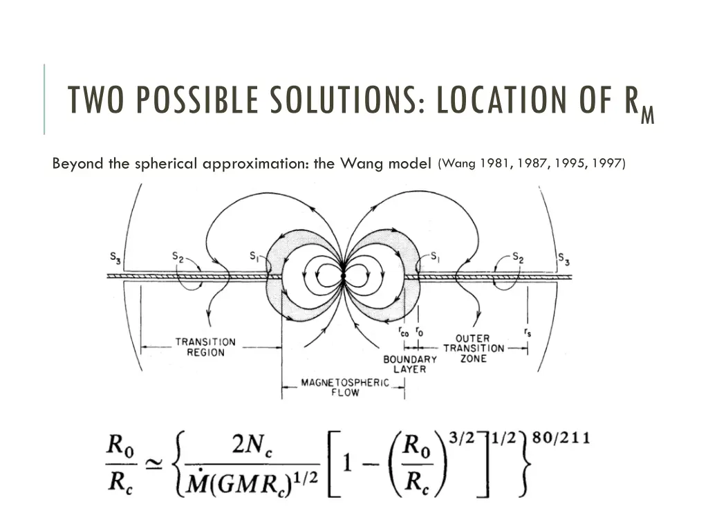 two possible solutions location of r m 2