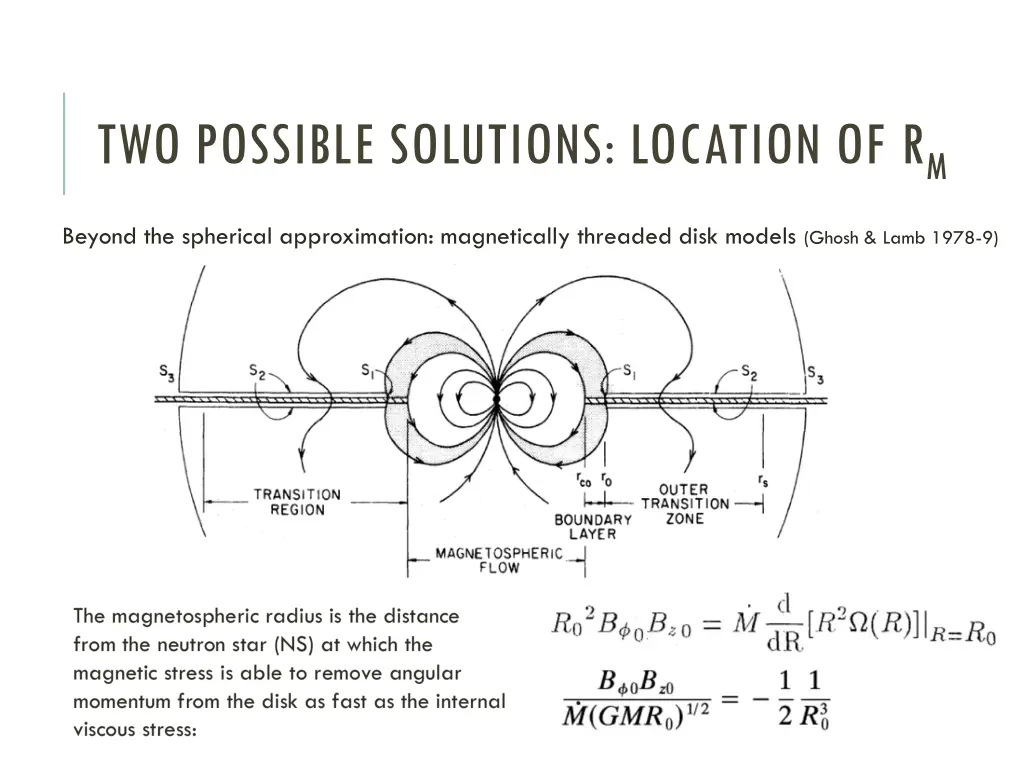 two possible solutions location of r m