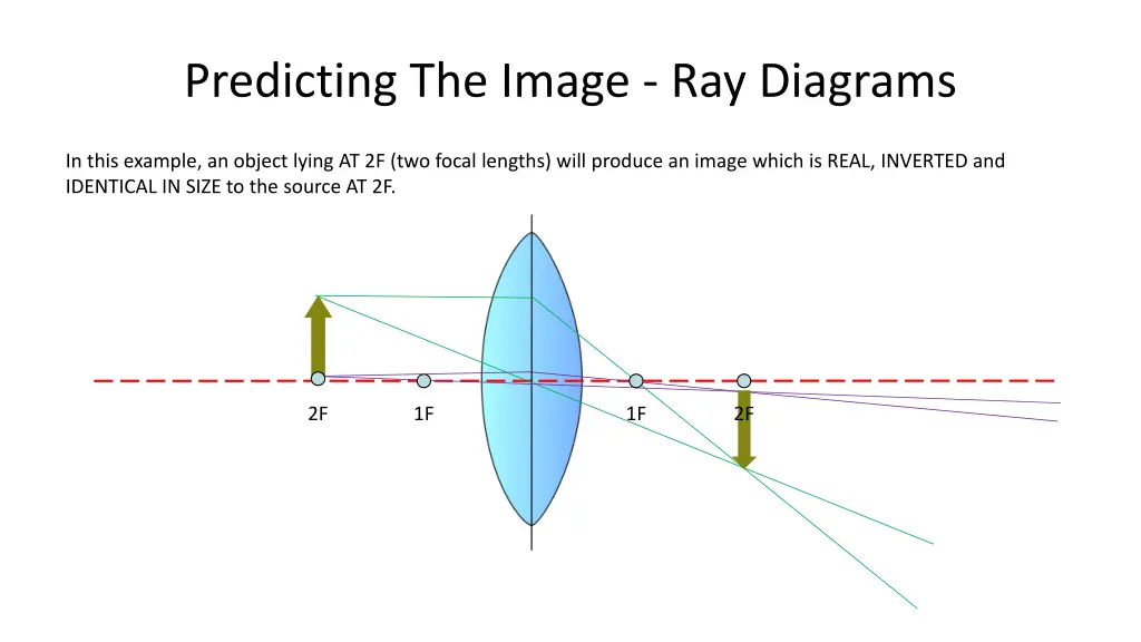 predicting the image ray diagrams 4