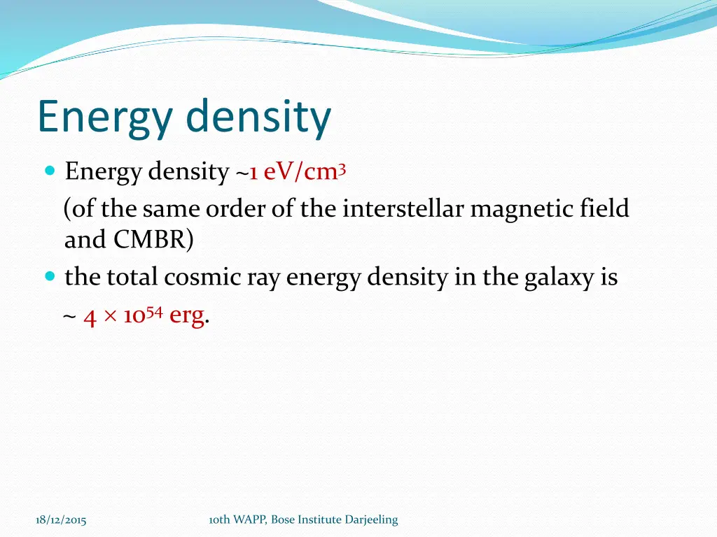 energy density