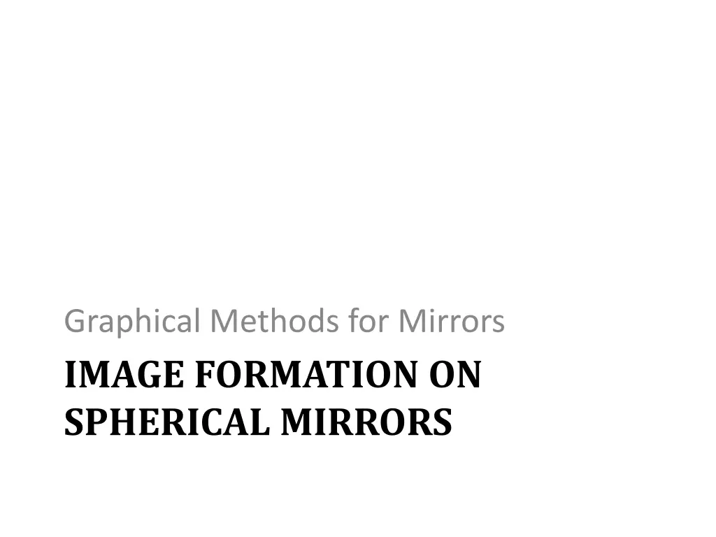 graphical methods for mirrors