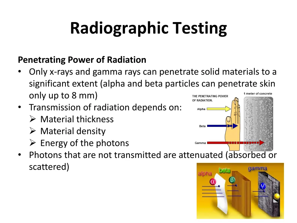 radiographic testing 16