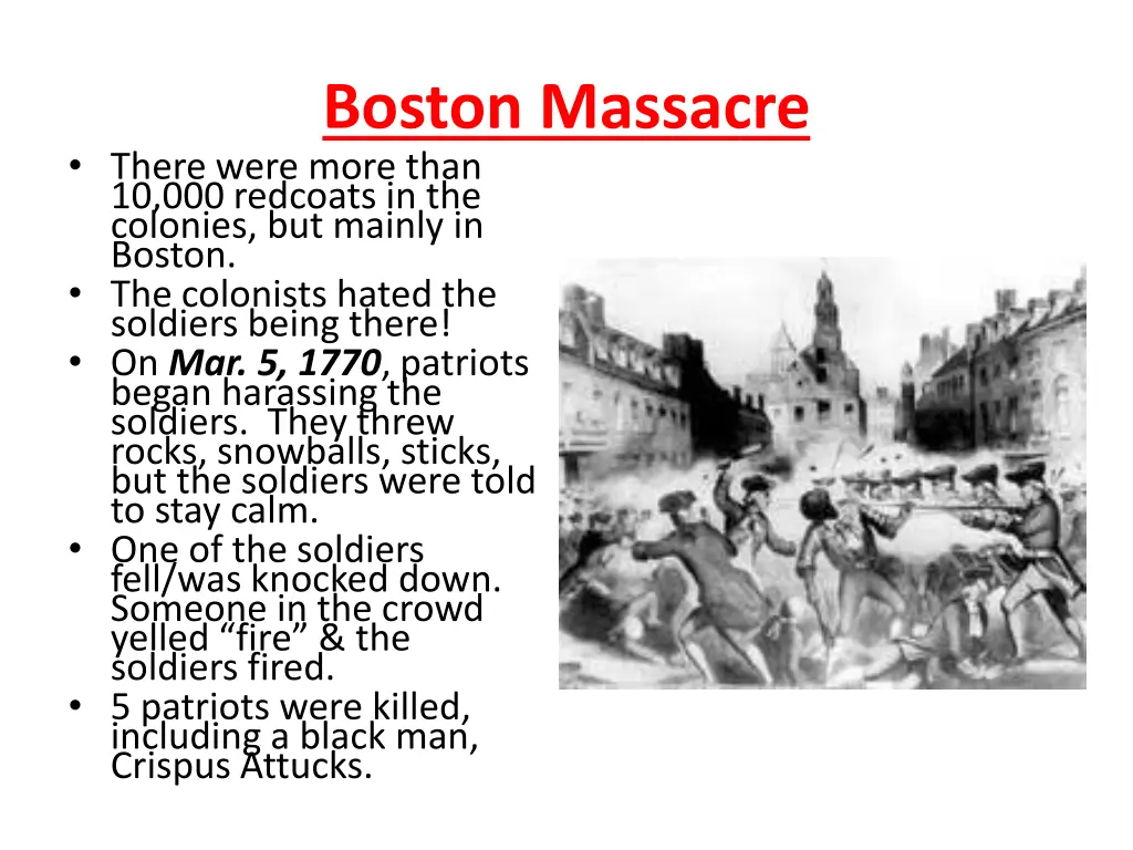 boston massacre