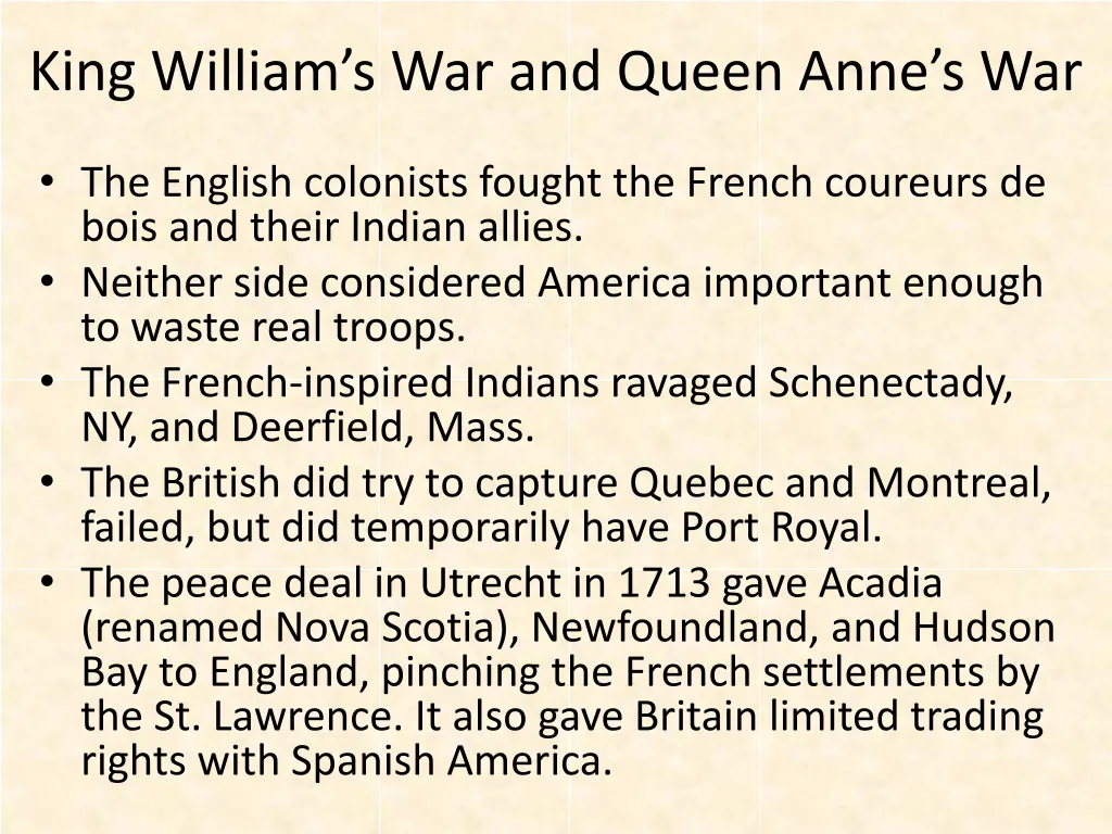 king william s war and queen anne s war