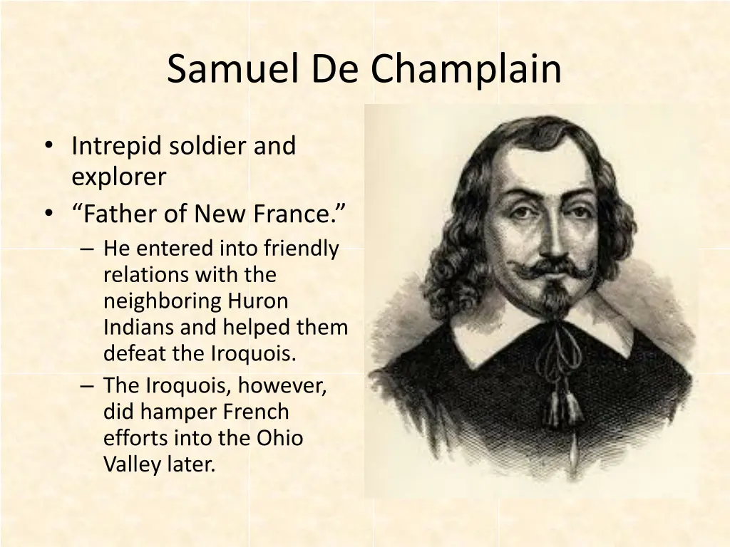 samuel de champlain