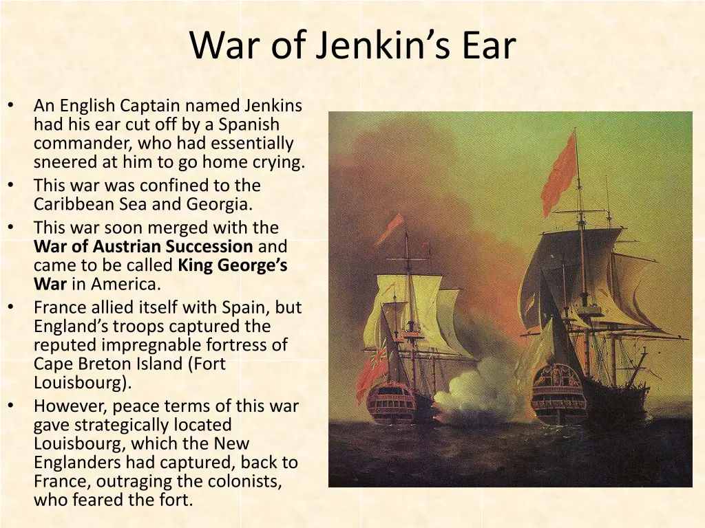 war of jenkin s ear