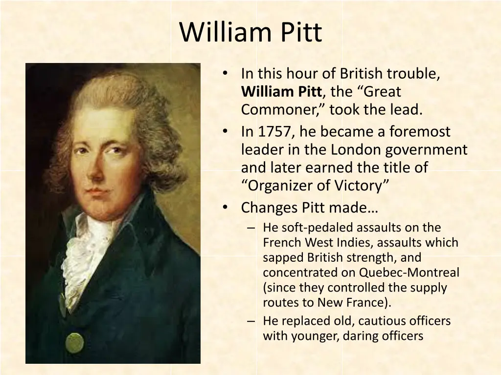 william pitt