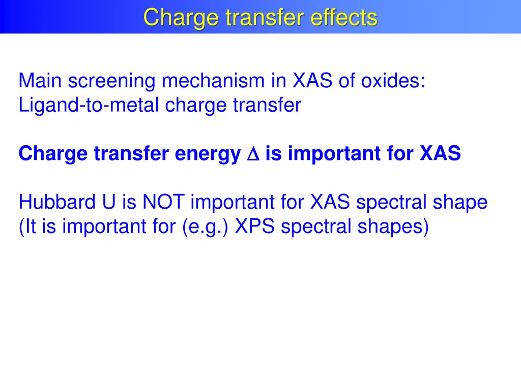 charge transfer effects charge transfer effects 1