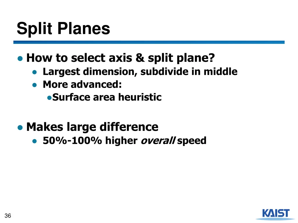 split planes