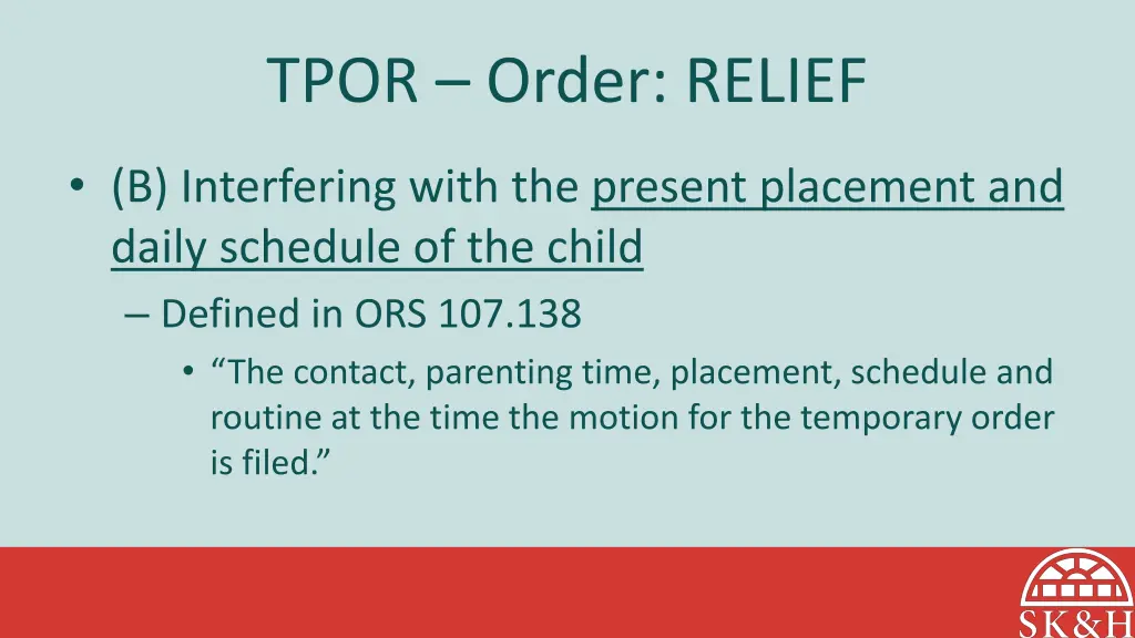 tpor order relief 1