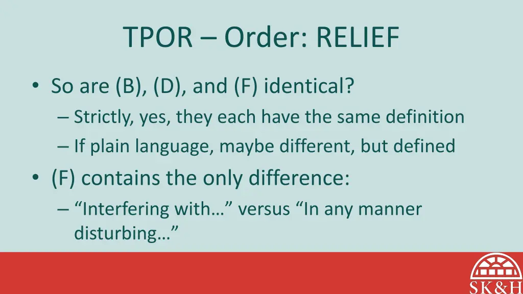 tpor order relief 3