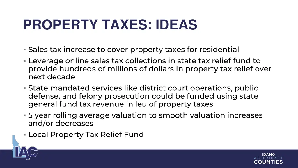 property taxes ideas