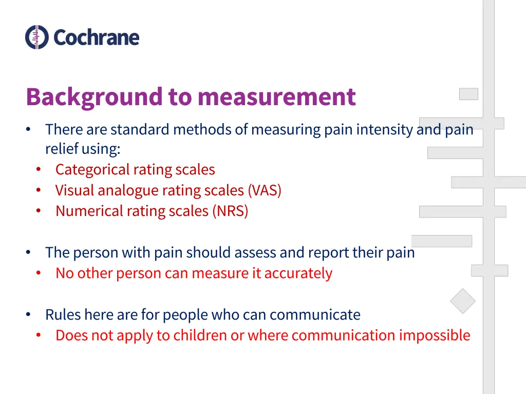 background to measurement there are standard