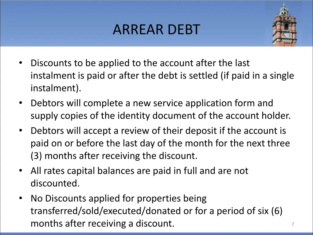 arrear debt 2