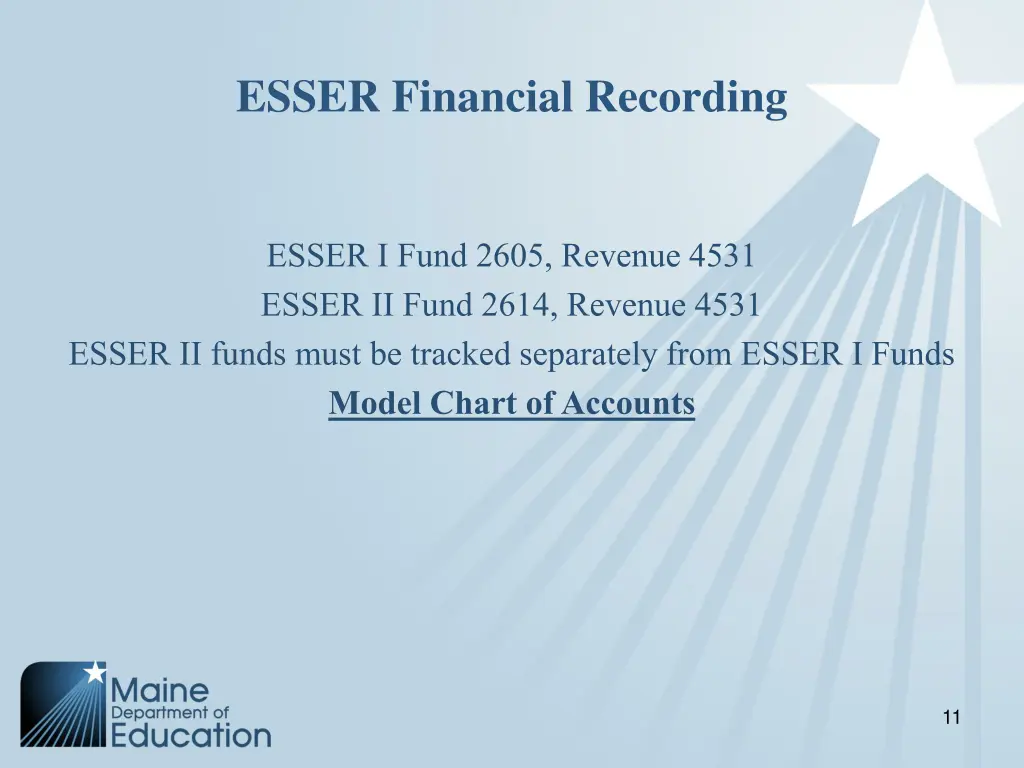 esser financial recording