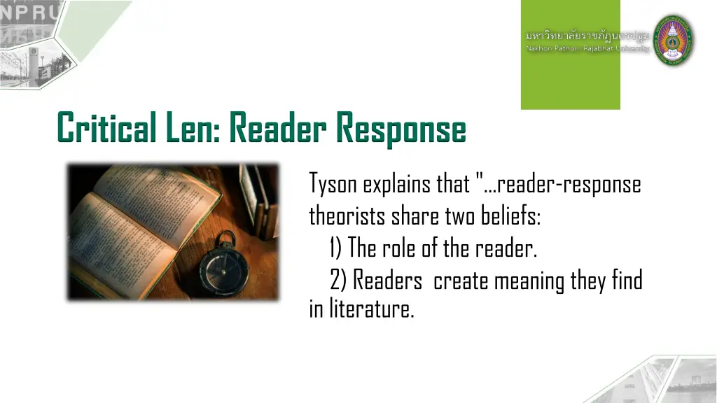 critical len reader response