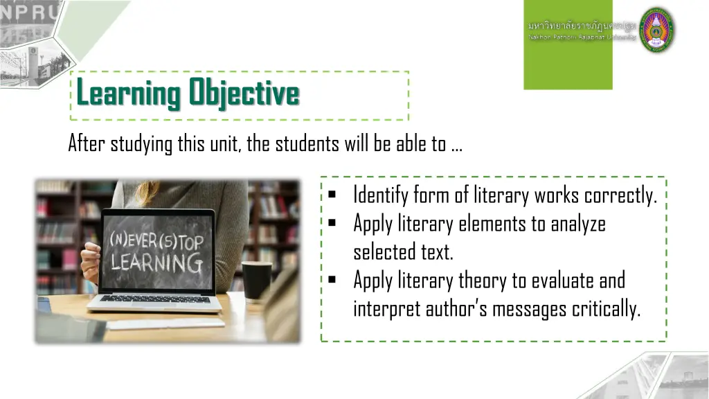 learning objective