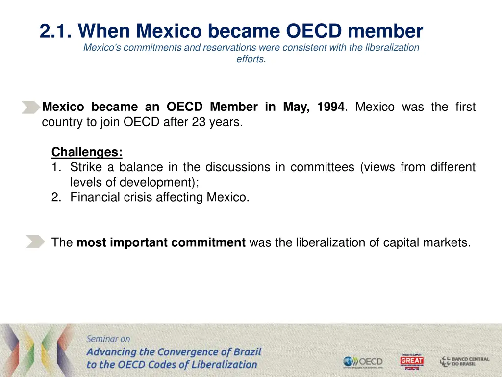 2 1 when mexico became oecd member mexico