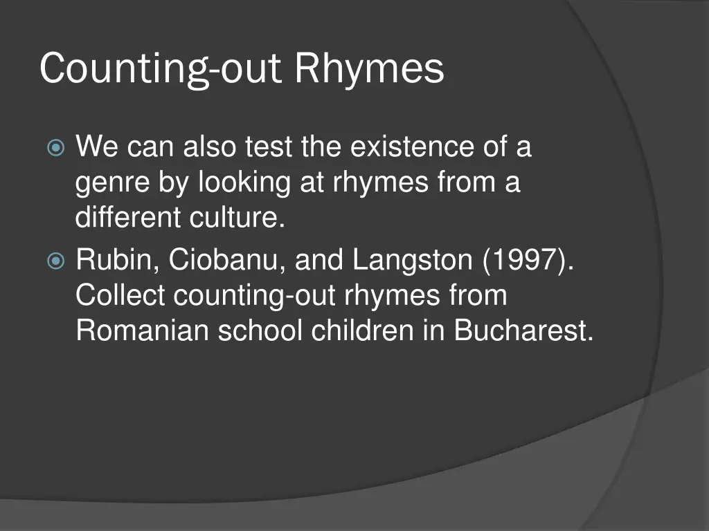 counting out rhymes 20