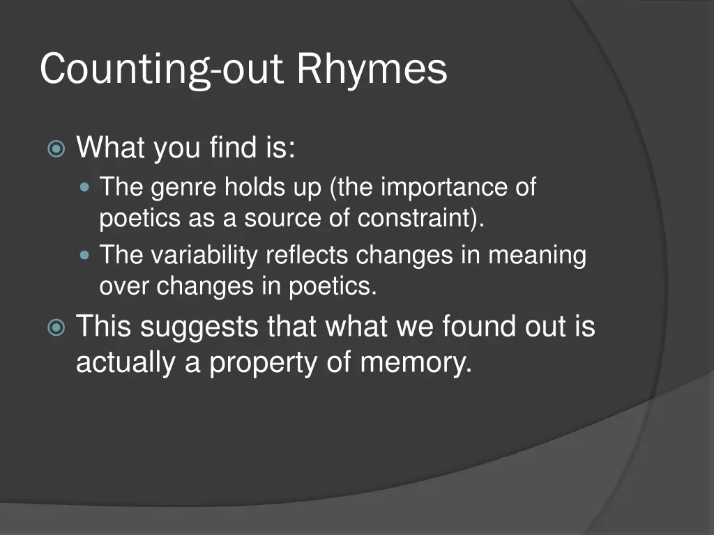 counting out rhymes 22