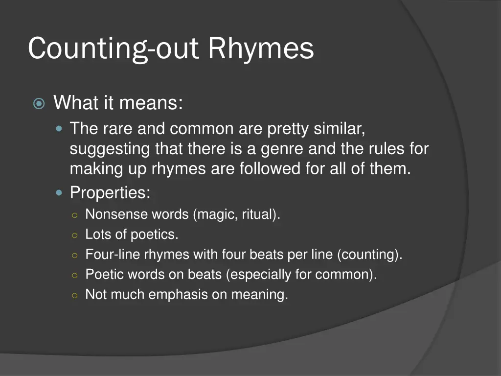 counting out rhymes 7