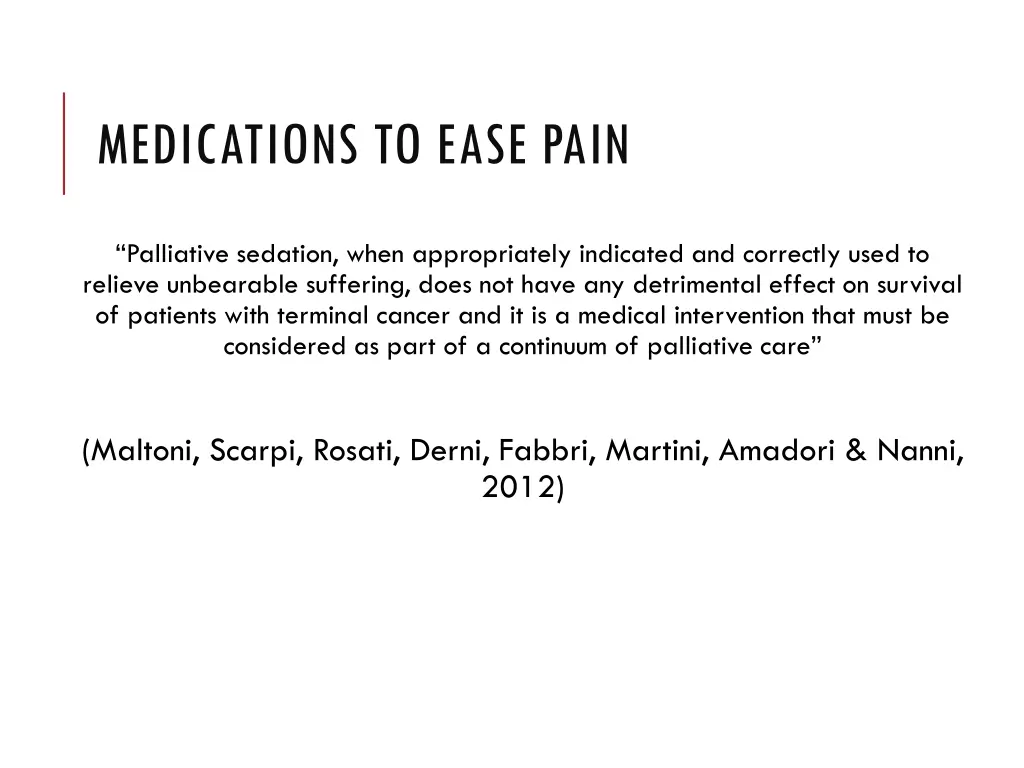 medications to ease pain