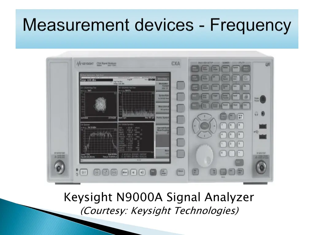 keysight n9000a signal analyzer courtesy keysight