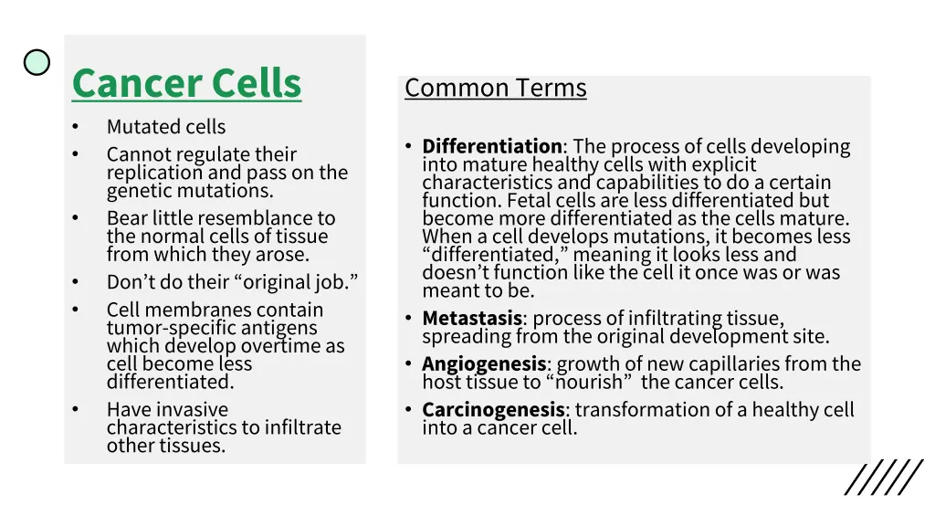 cancer cells mutated cells cannot regulate their