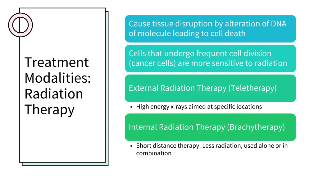 cause tissue disruption by alteration