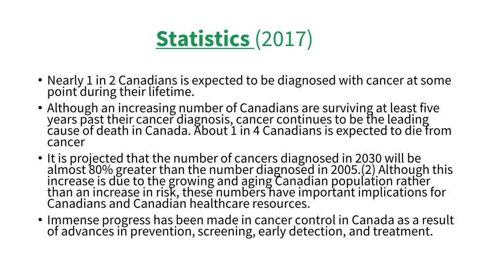 statistics 2017