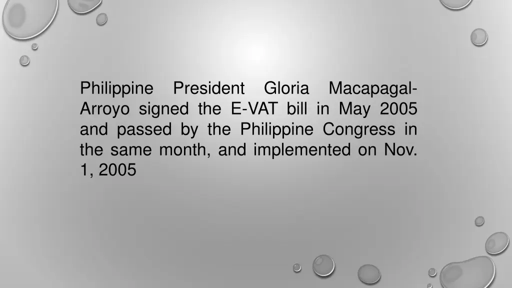 philippine president gloria macapagal arroyo