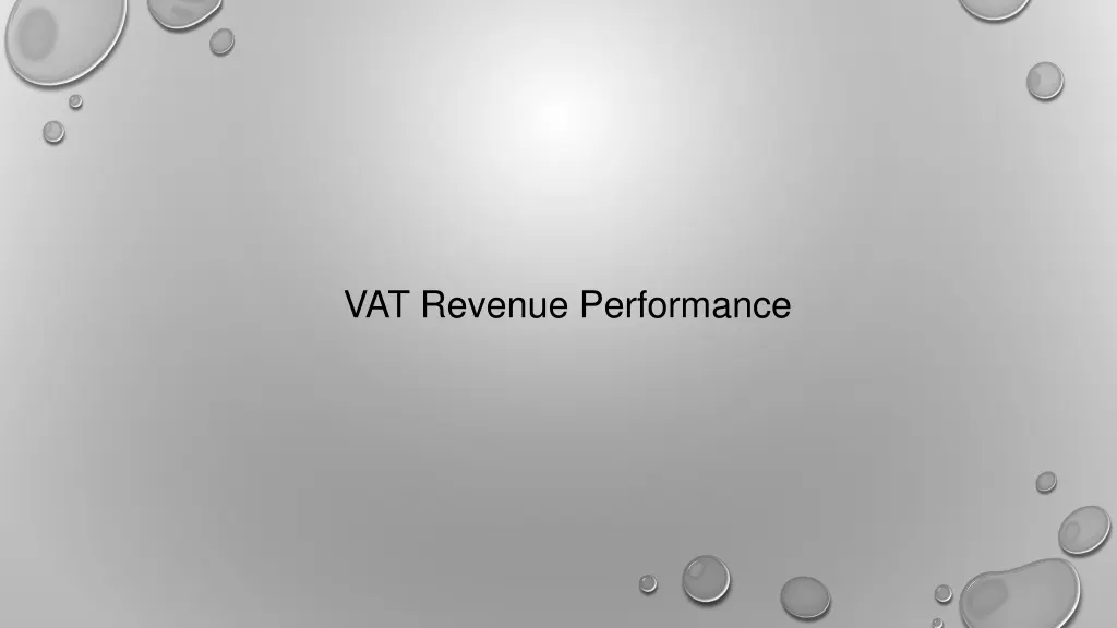 vat revenue performance