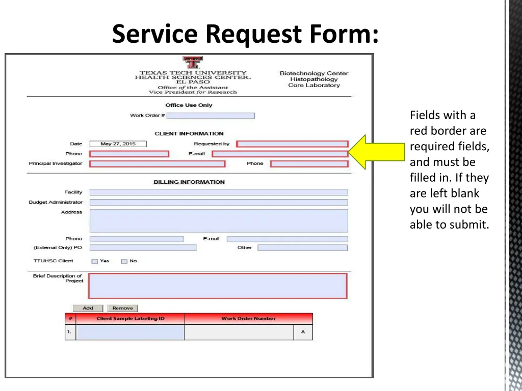 service request form 2