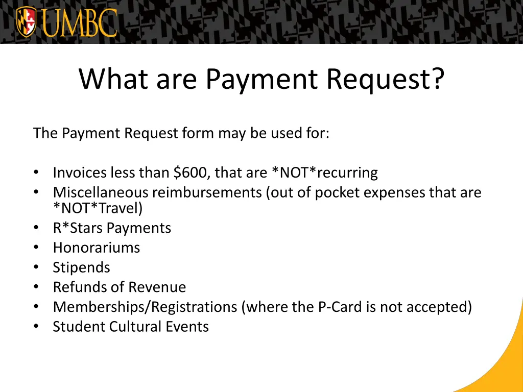 what are payment request