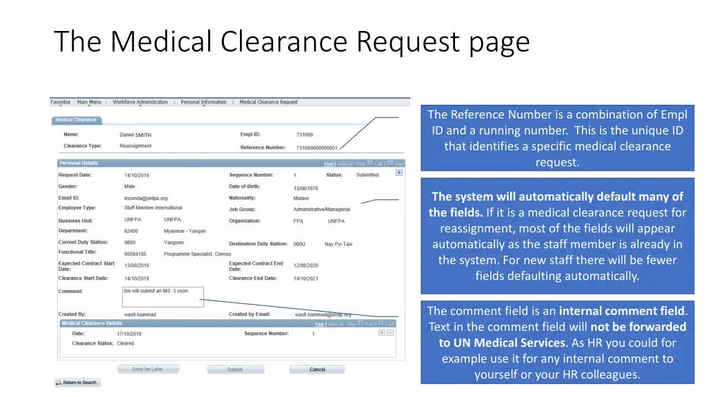 the medical clearance request page 2