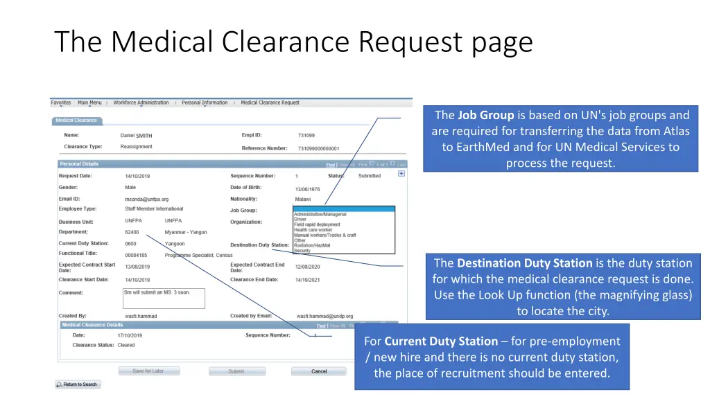 the medical clearance request page 3