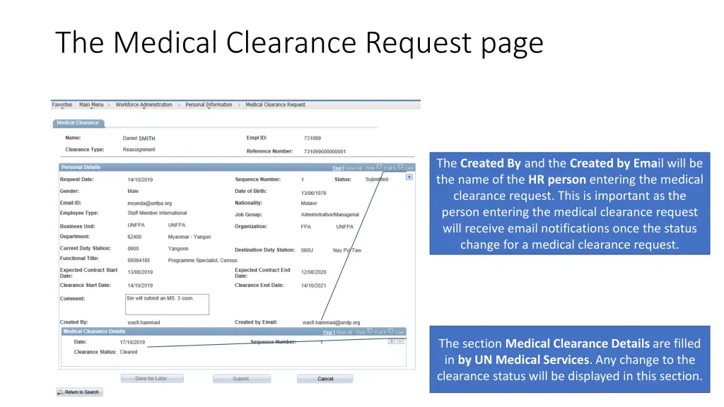 the medical clearance request page 5