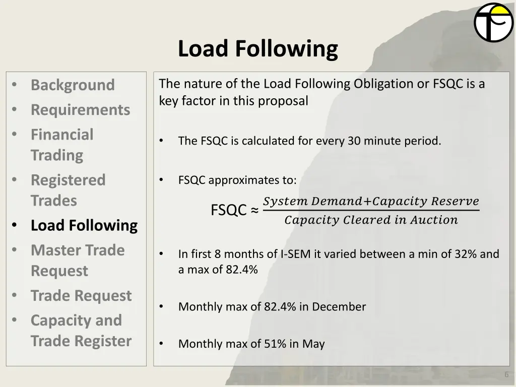 load following