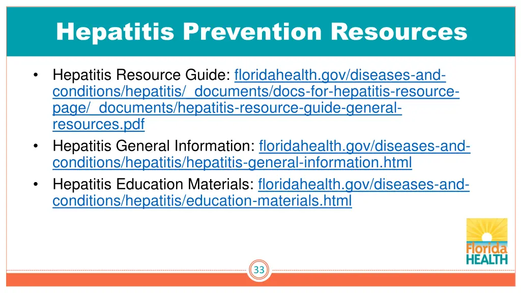 hepatitis prevention resources