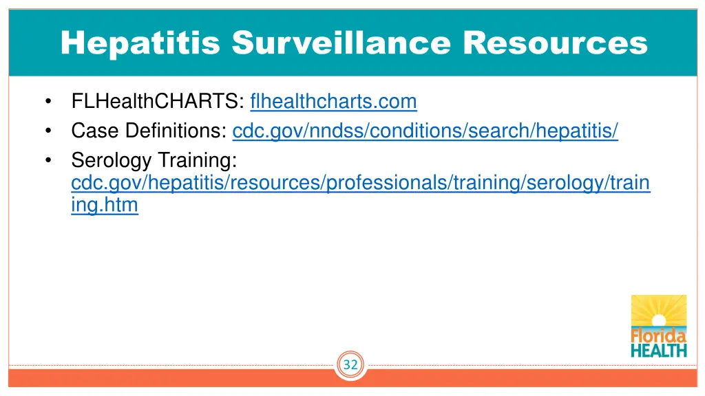 hepatitis surveillance resources