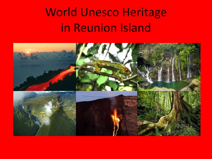 world unesco heritage in reunion island