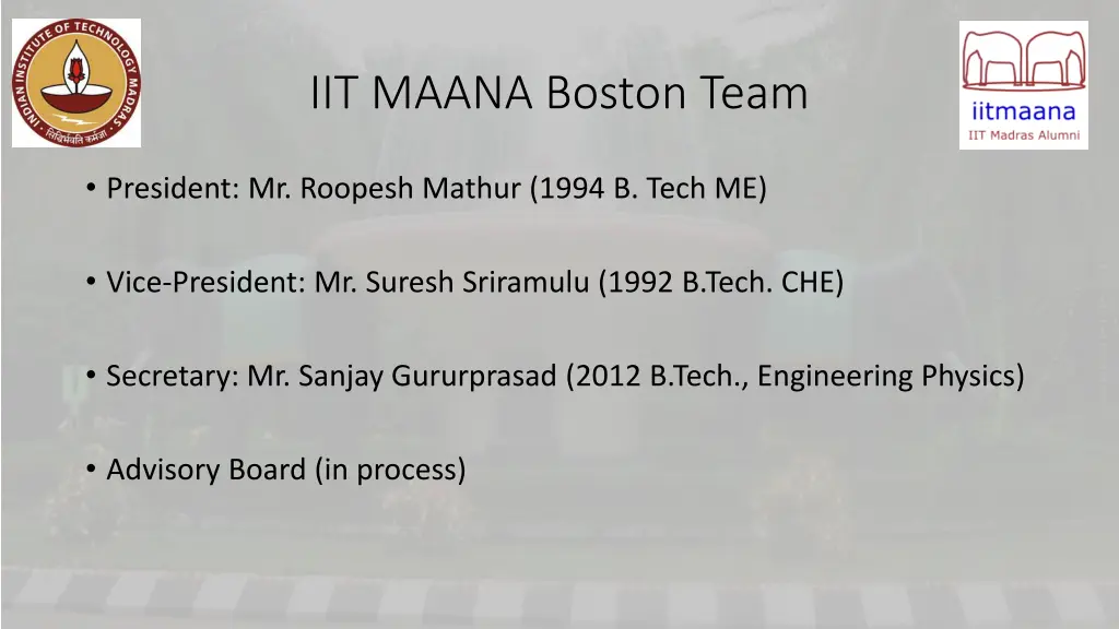 iit maana boston team