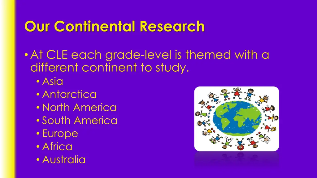 our continental research