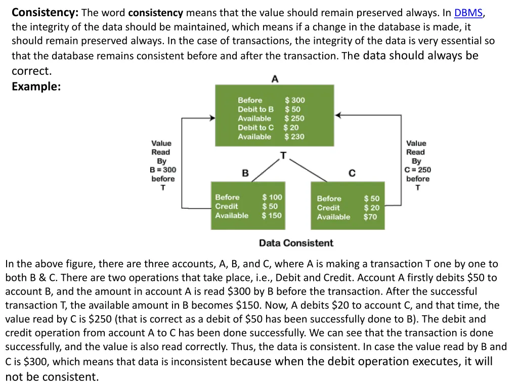 consistency the word consistency means that